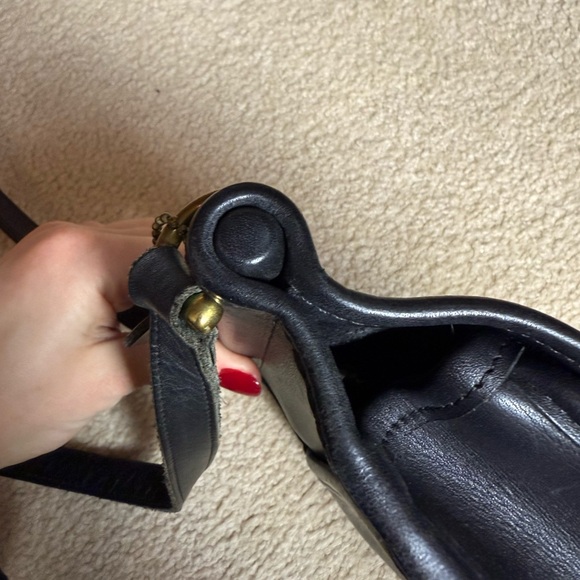 Vintage Coach Murphy Crossbody Bag Black 9930 - Picture 13 of 13